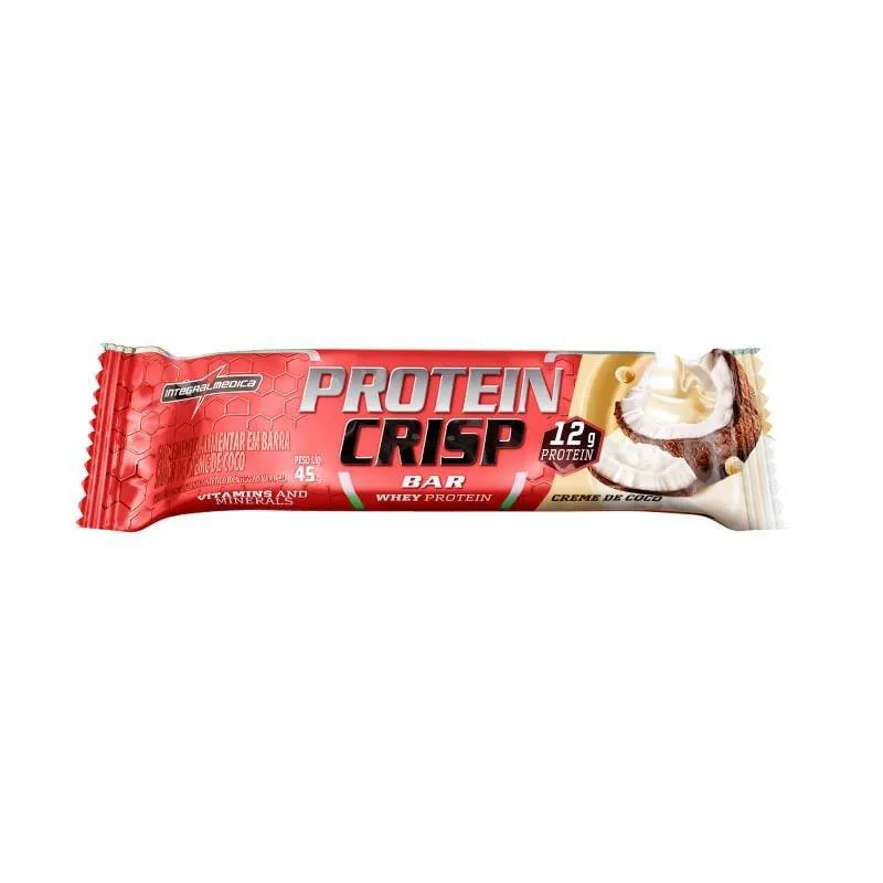 Protein Crisp Bar Integralmedica Creme de Coco 45g
