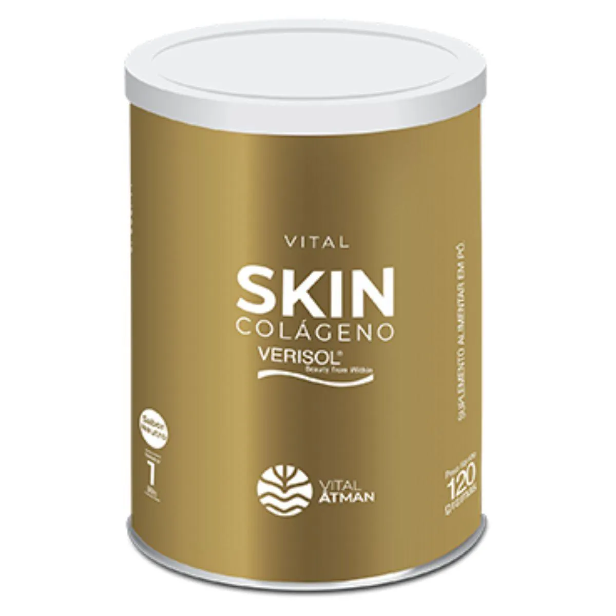 Vital Skin Colágeno Neutro Verisol Vitaminas Vital Âtman