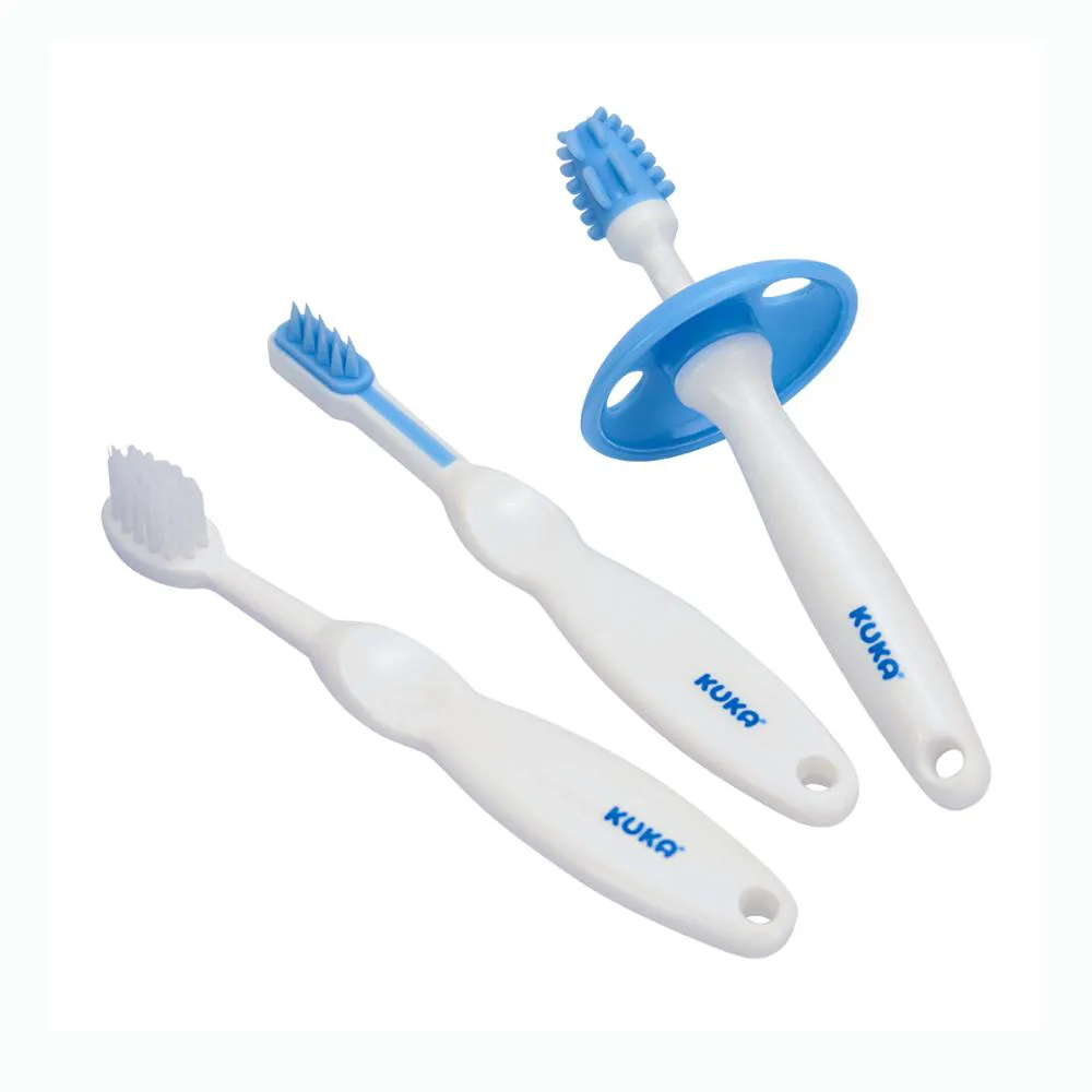 Kit Higiene Dental Azul Kuka