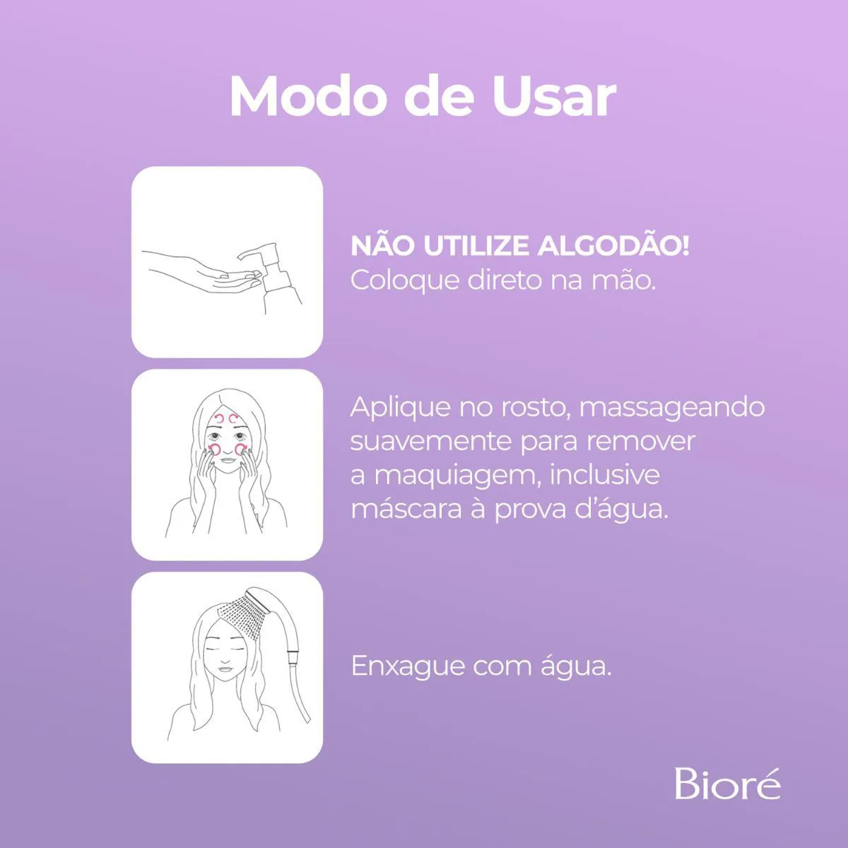 Demaquilante Bioré Make Up Remover 150ml