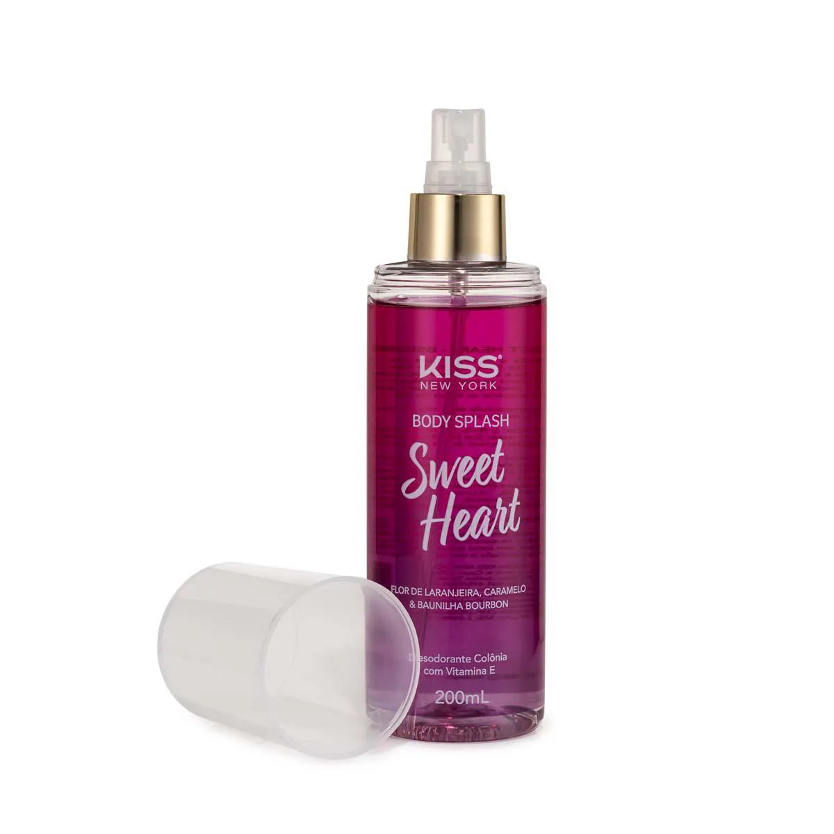 Body Splash Kiss New York Sweet Heart 200ml