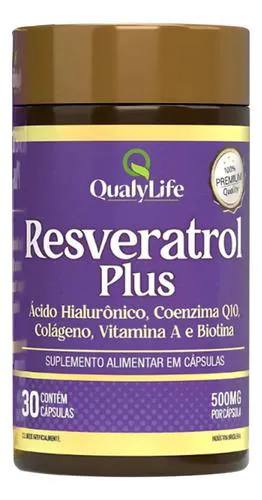 Resveratrol Plus 30 cápsulas Qualylife