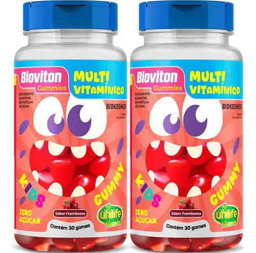 Multivitamínico Kids 2 X 30 Gomas Unilife