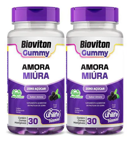 Amora Miura 2 X 30 Gomas Unilife