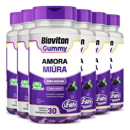 Amora Miura 6 X 30 Gomas Unilife