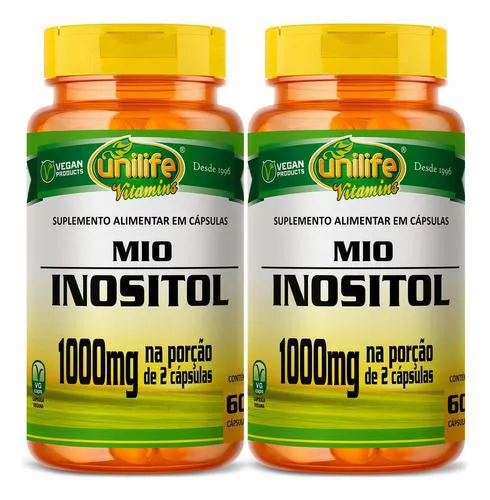 Mio Inositol 2 X 60 cápsulas Unilife