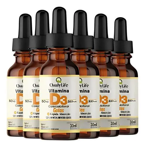 Vitamina D3 Gotas 6 X 30ml Qualylife