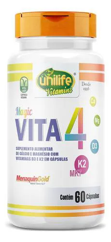 Vita 4 60 cápsulas Unilife