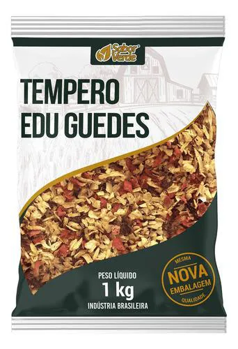 Especiarias do Edu Guedes 1kg Sabor Verde