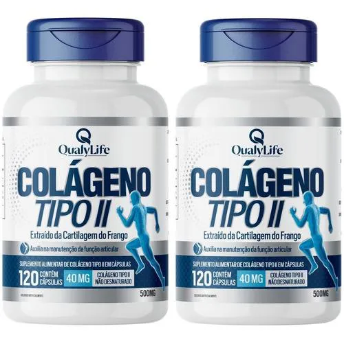 Colágeno Tipo 2 2 X 120 cápsulas Qualylife