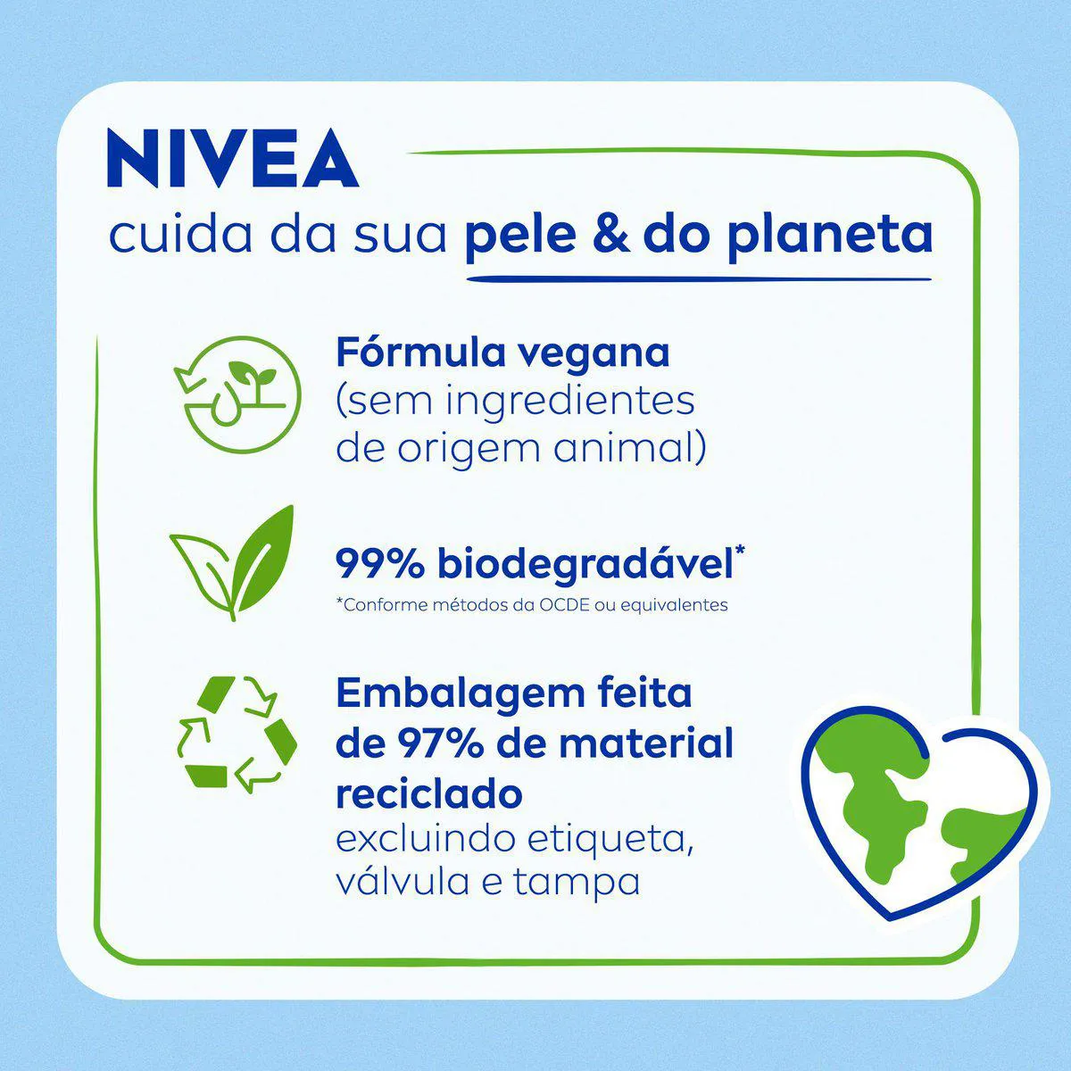 Kit Nivea Demaquilante Bifásico 125ml + Água Micelar 7 em 1 Refrescante 200ml + Mousse de Limpeza Facial 150ml
