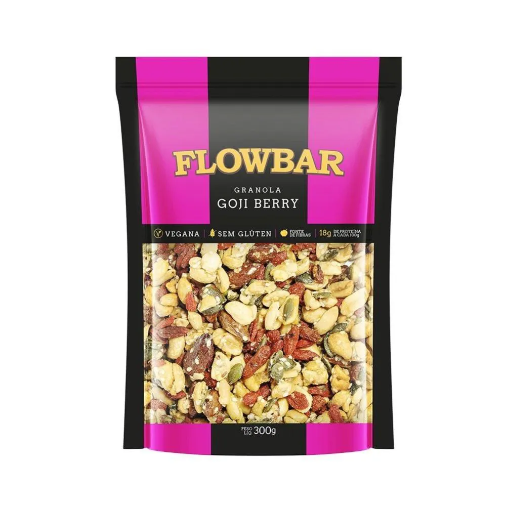 Granola Nuts Cranberry Flowbar 300g