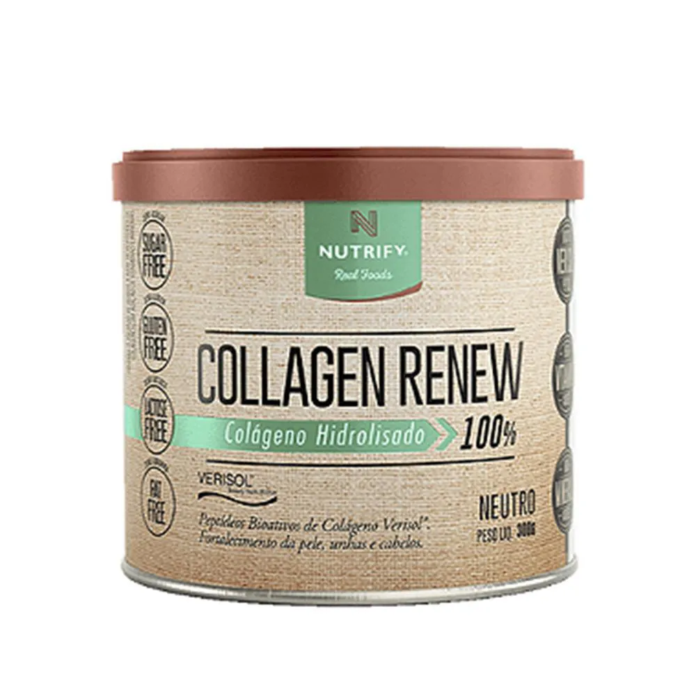 Nutrify Collagen Renew Neutro Colágeno Hidrolisado 300G