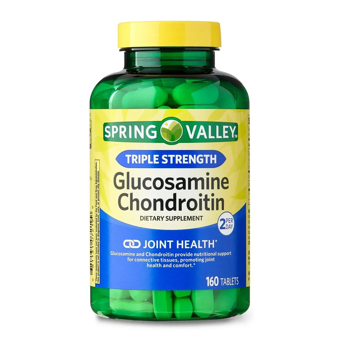 Glucosamina Condroitina 160 Cps - Spring Valley