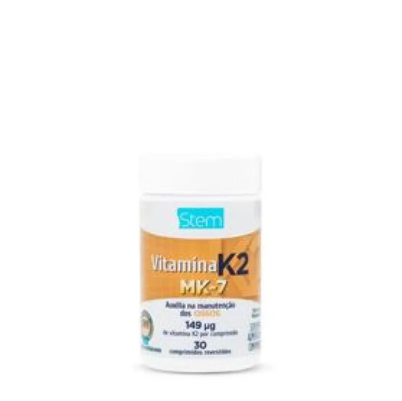 Vitamina K2 149µg - 30 Comprimidos - Stem