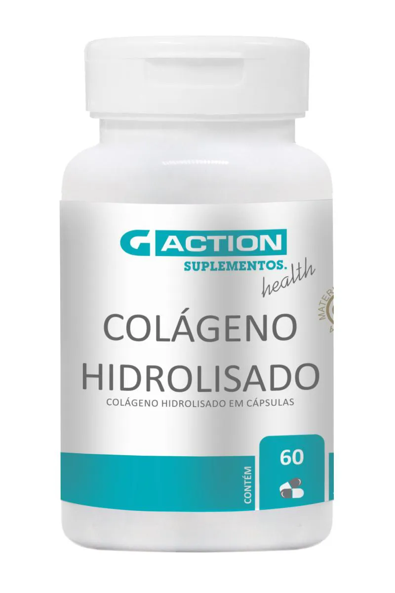 Colágeno Hidrolisado 60 Cápsulas Gaction