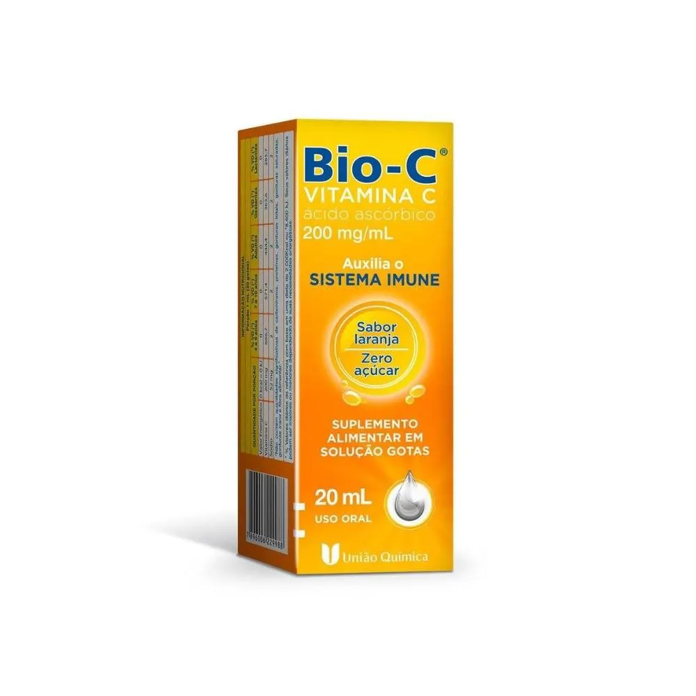 Vitamina C Bio-c 200mgml Gotas com 20ml