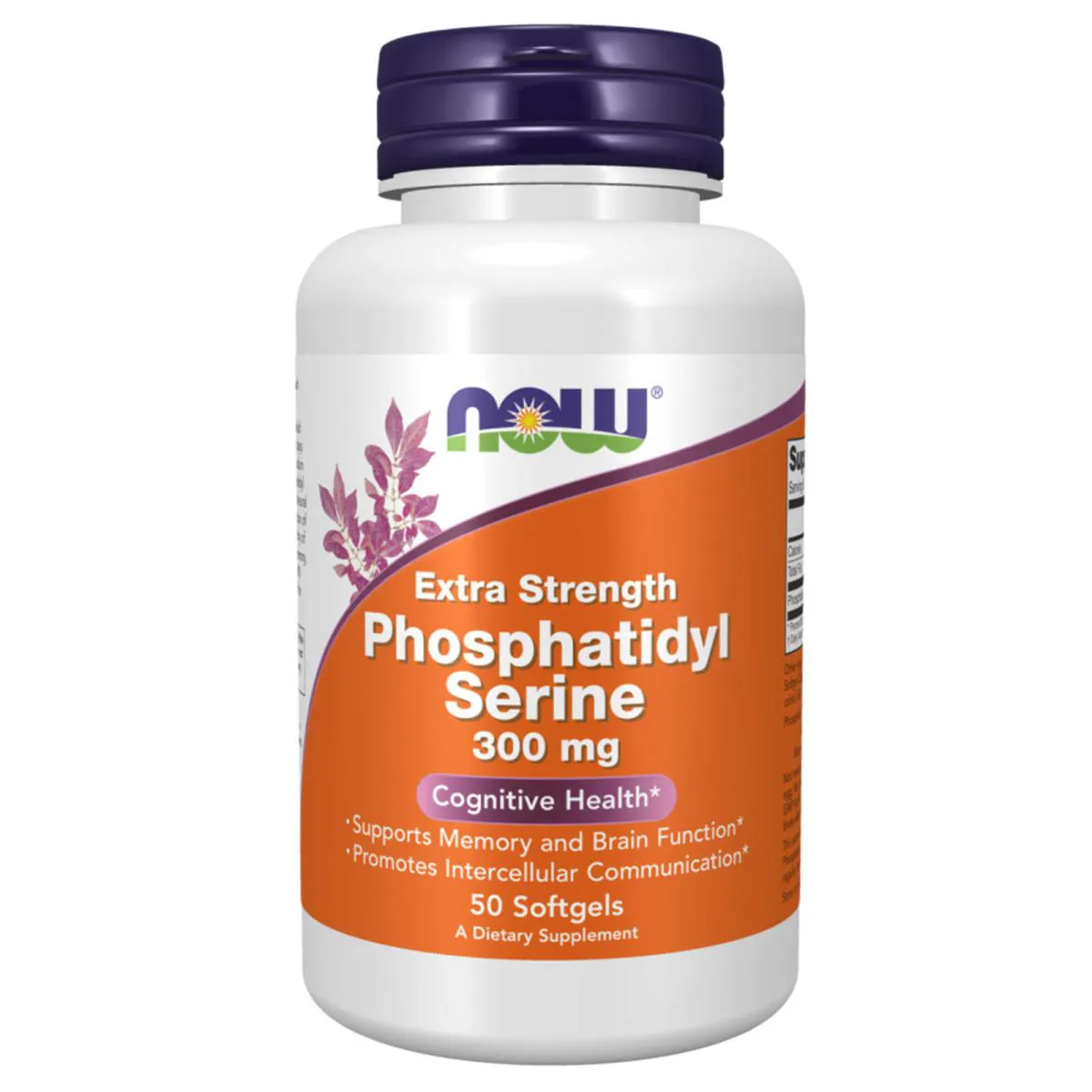 Fosfatidilserina 300mg 50 Softgels - Now Foods