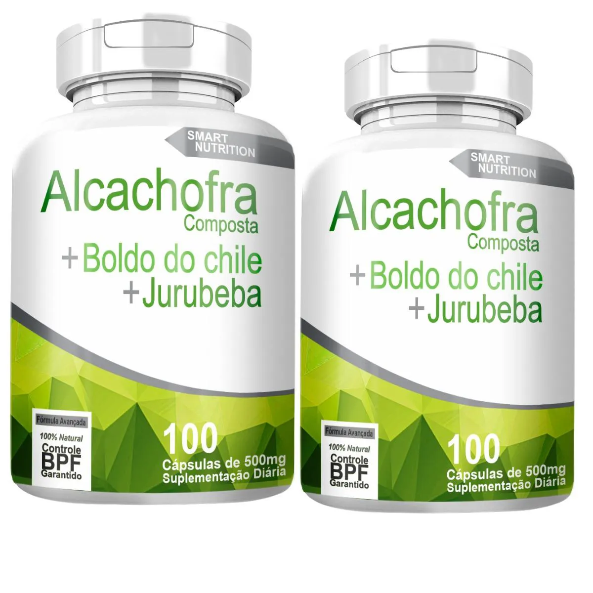 Alcachofra Composta Kit com 2 Potes com Total de 200 Capsulas