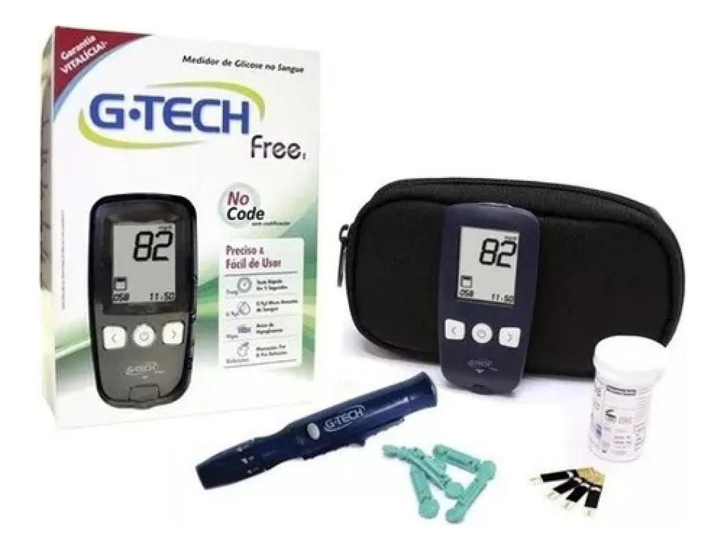 Aparelho Medidor de Glicose Free 1
