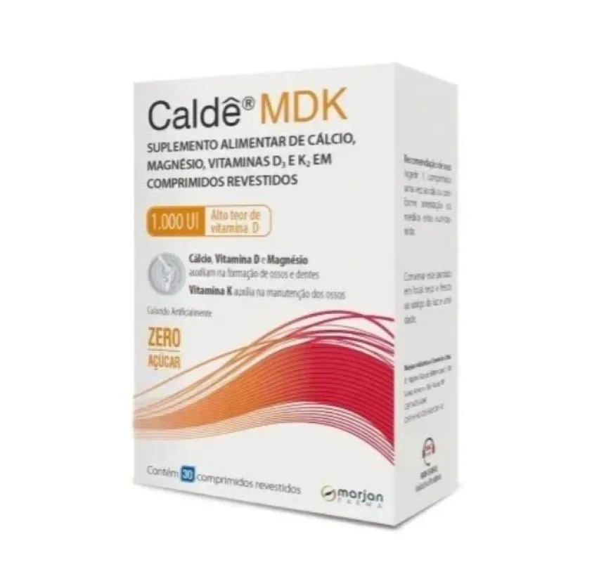 Caldê Mdk 1.000Ui Suplemento Alimentar Marjan 30Cpr