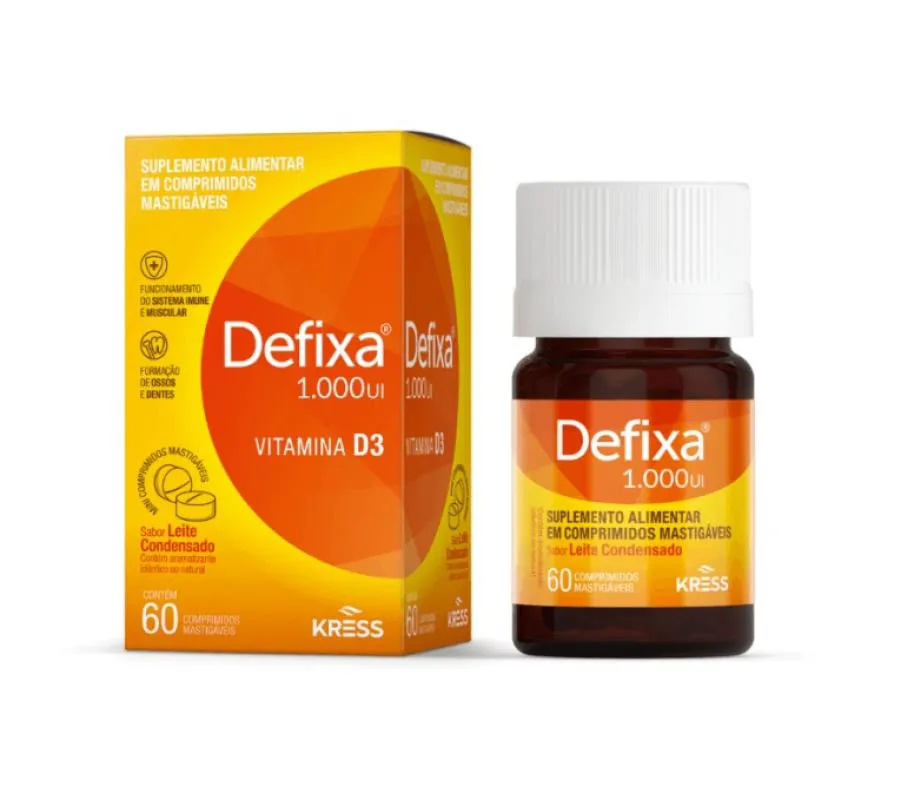 Defixa 1.000Ui Vitamina D3 Kress 60Cpr