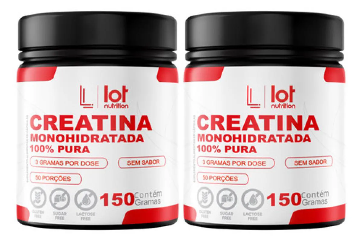 Kit 2un Arginina 150g Pó Vasodilatação Força Muscular sem Sabor