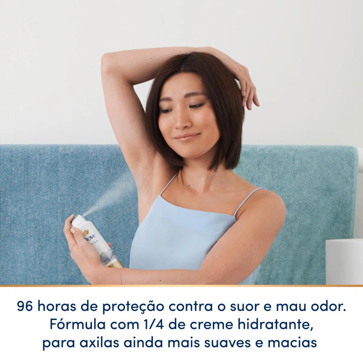 Desodorante Antitranspirante Aerosol Dove Clinical Original Clean Feminino 96h 150ml