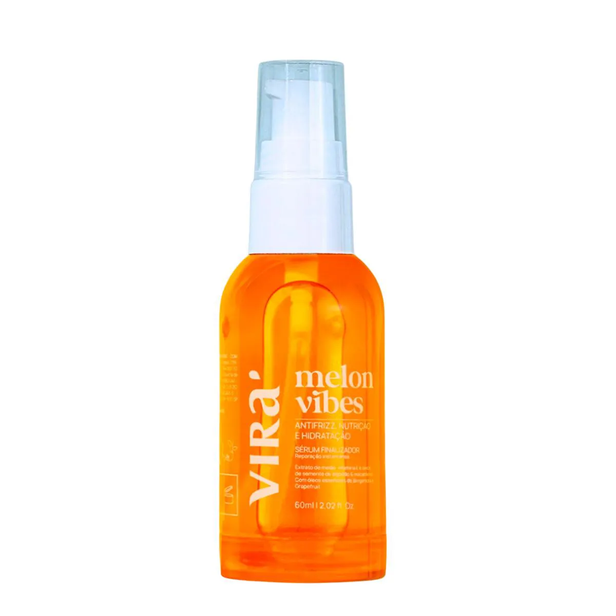Sérum Finalizador Virá Cosmeticos Melon Vibes Multifuncional 60ml