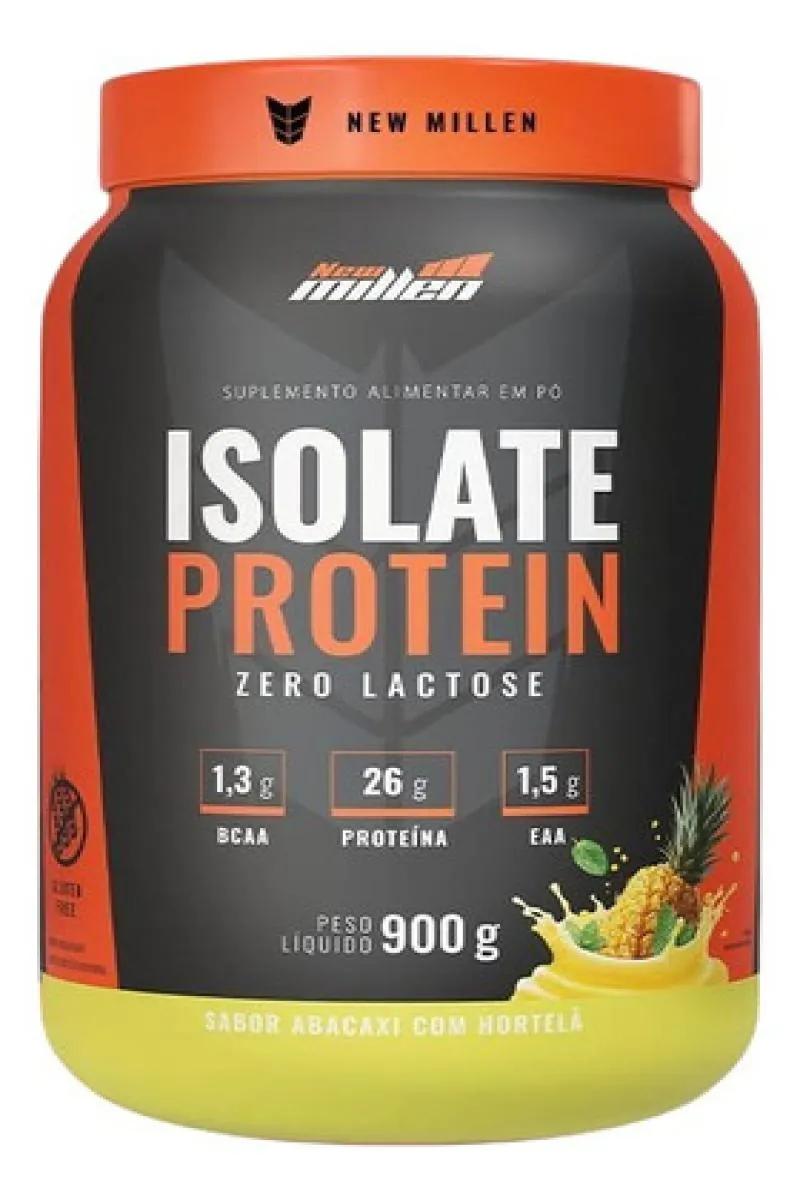 Isolate Protein Zero Lactose 900g Abacaxi com Hotelã