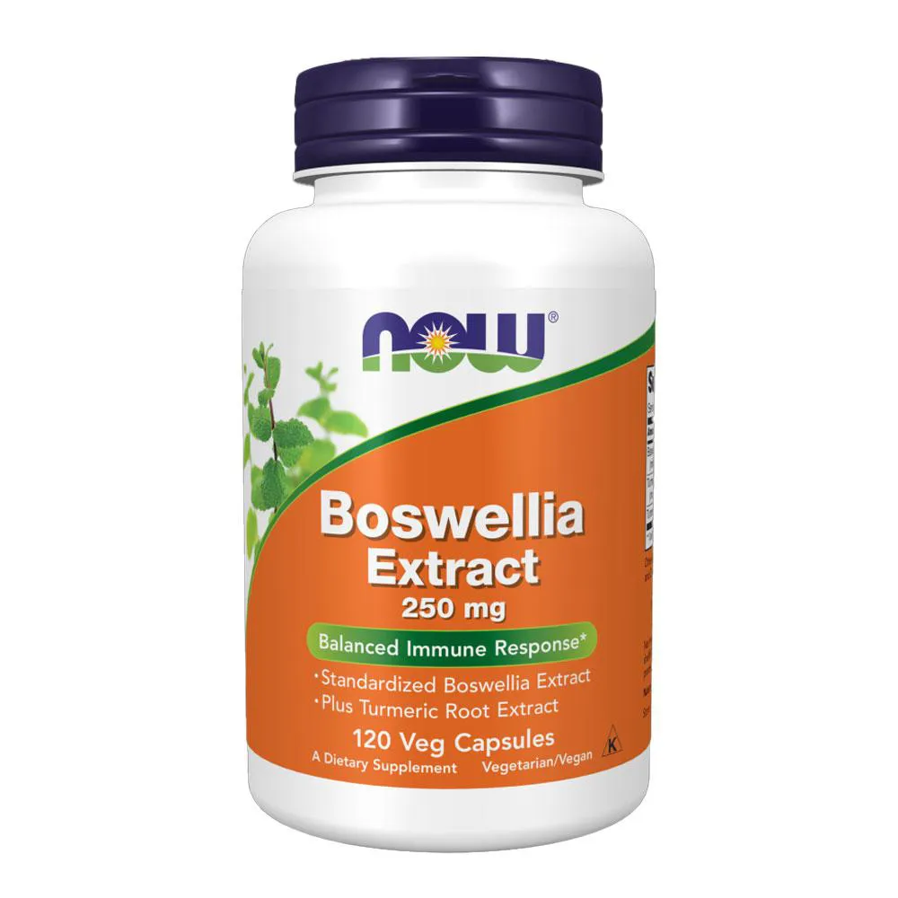 Extrato de Boswellia 250mg Now Foods 120Cáps Importado