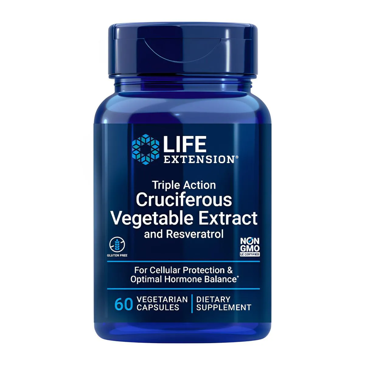 Extrato Vegetal Crucífero Life Extension 60Cap Importado