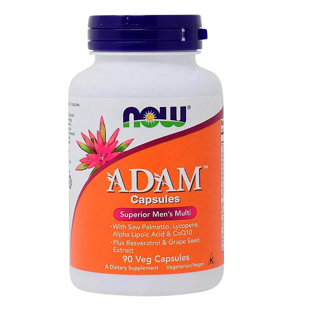 Multivitaminico Adam Now Foods p/ Homens 90 Cáps Importado