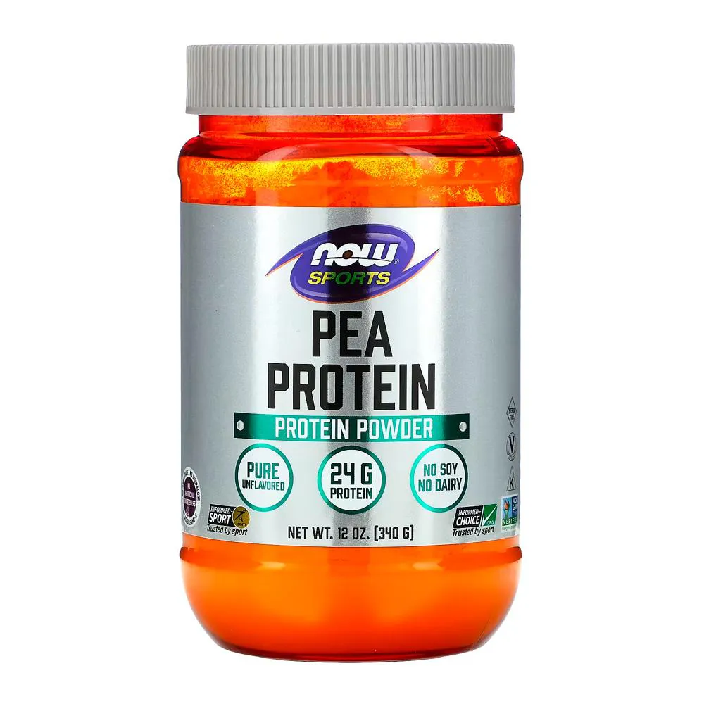 Proteína Pea Ervilha Now Foods 340g Sem Sabor Importado