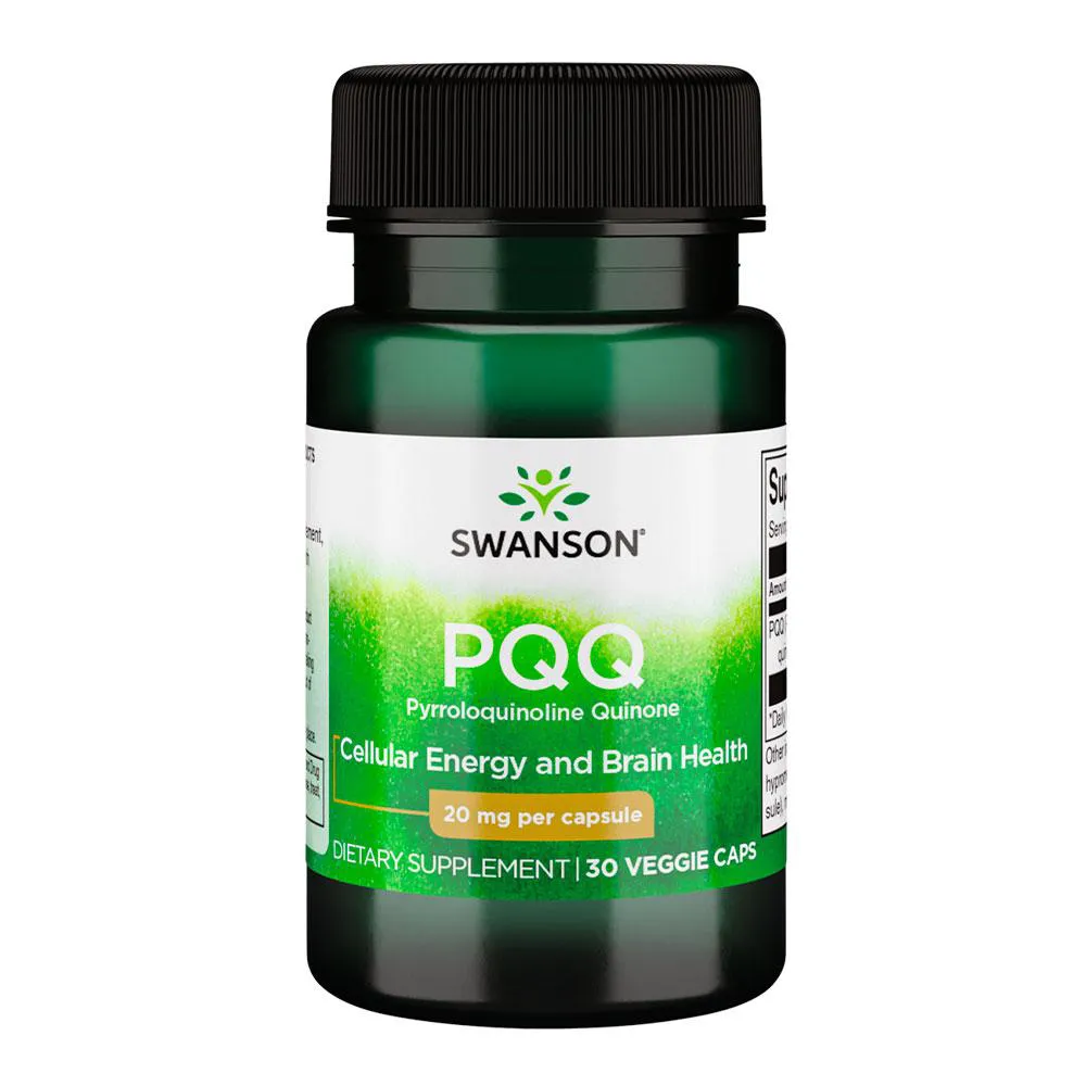 Pqq Quinone 20mg Swanson 30 Veg Caps Importado