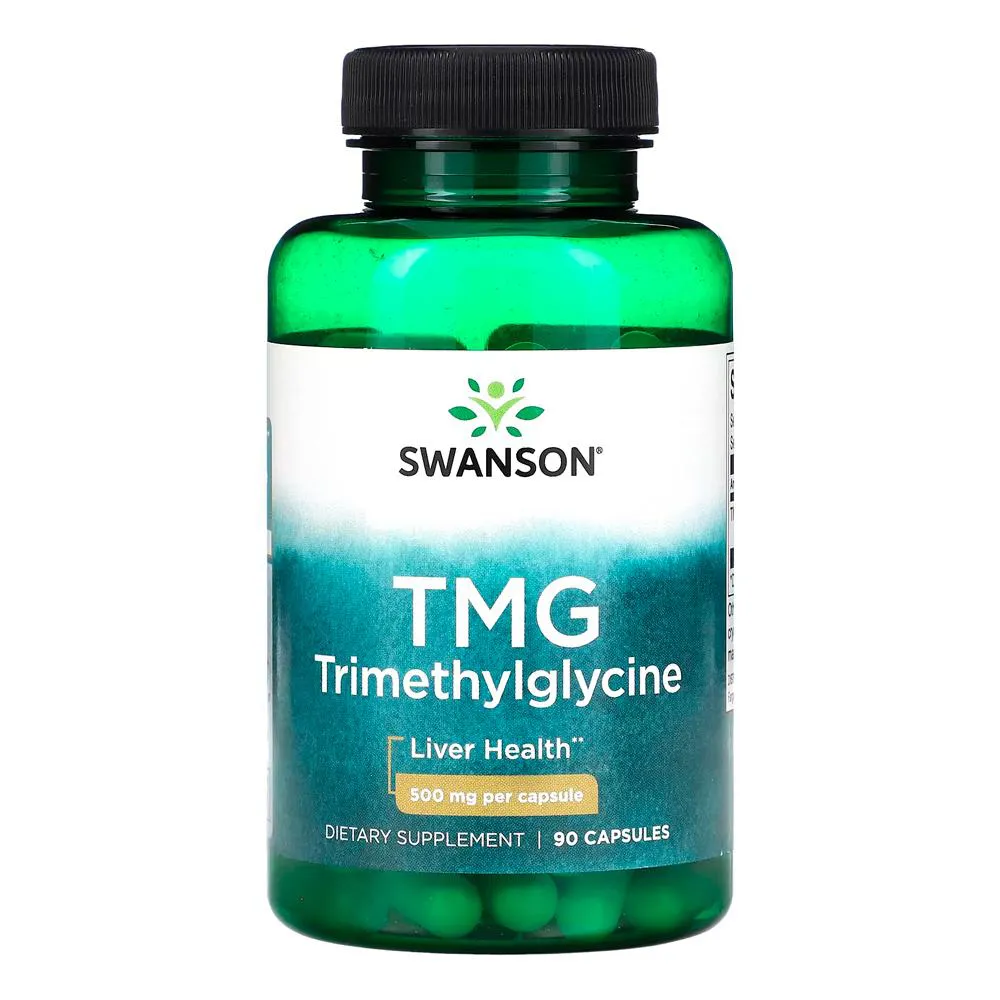 Tmg Trimetilglicina 500 mg Swanson 90 Caps Importado