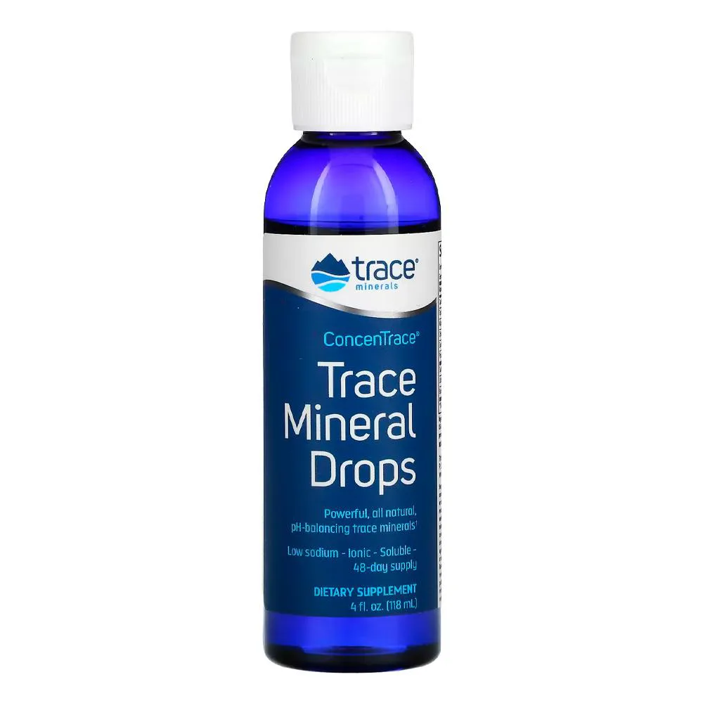 Trace Minerals Gotas ConcenTrace Trace Mineral Drops 118ml