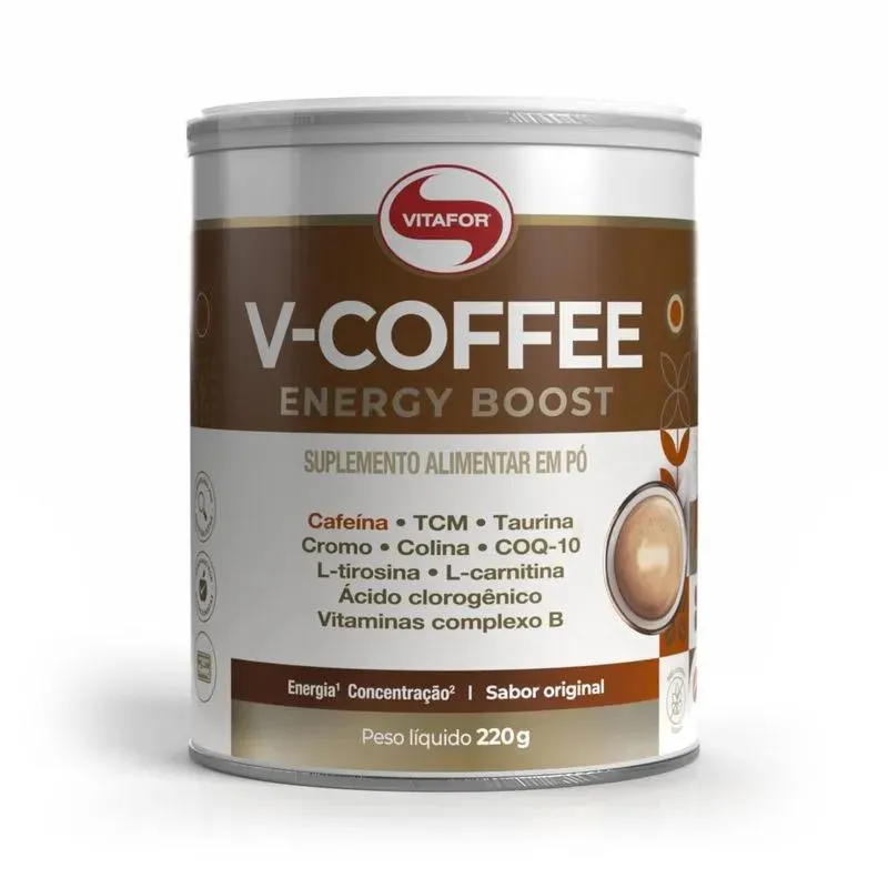 V-coffee Lata (220g) - Sabor: Original
