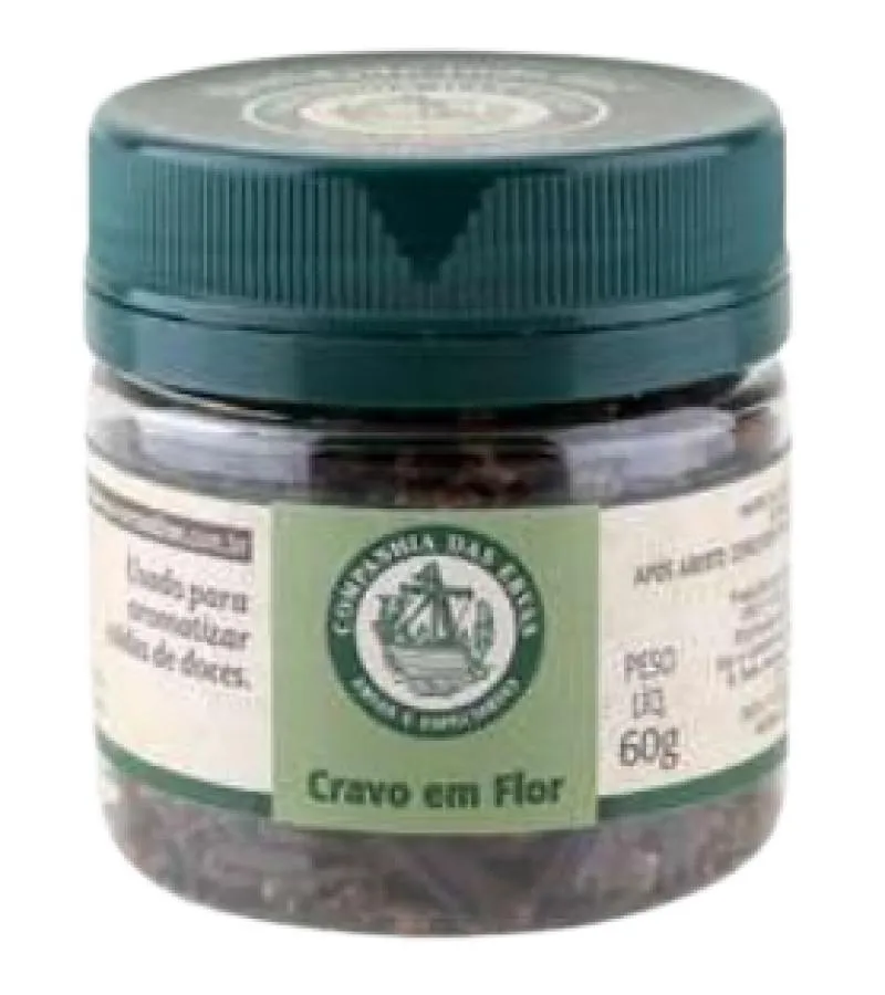 Kit 2x: Cravo em Flor Companhia das Ervas 60g