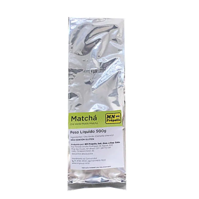 Matchá Chá Verde Moído Mn Food 500g