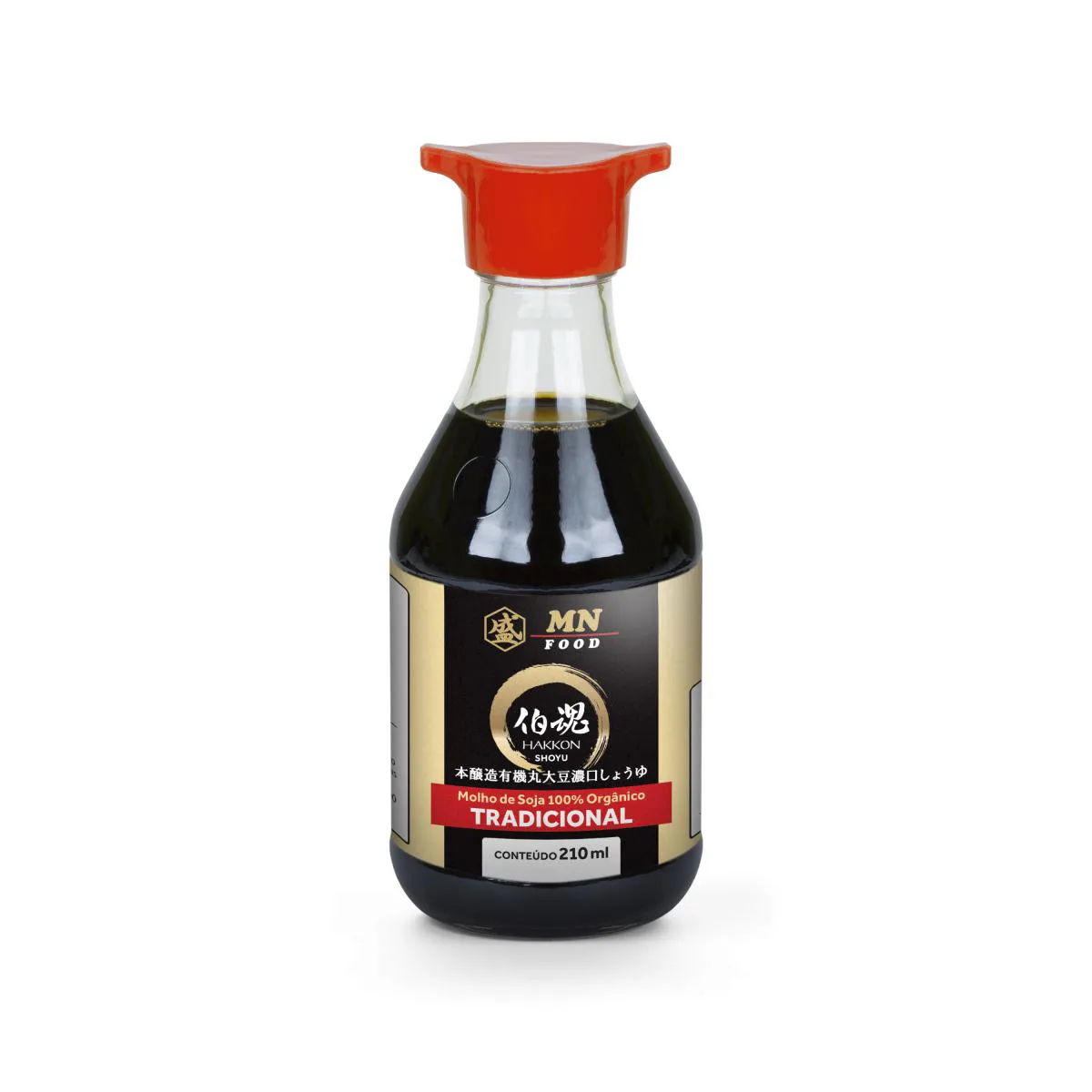Shoyu Orgânico Tradicional Mn Food 210 Ml