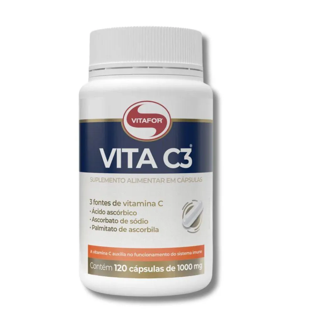 Vita C3 Vitafor 120 cápsulas U Unica