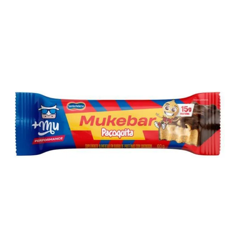 Barrinha Muke Paçoquita 60g