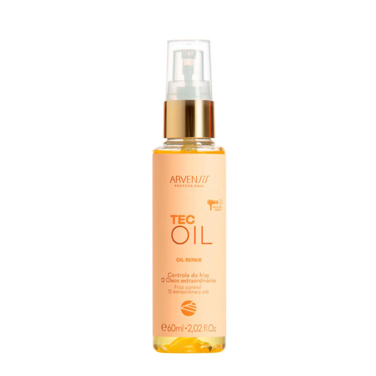 Óleo Capilar Finalizador Arvensis Tec Oil Oil Repair 60ml