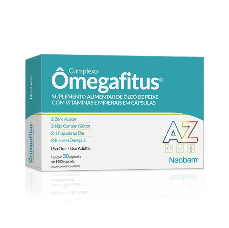 Ômegafitus Az C/30 Cápsulas