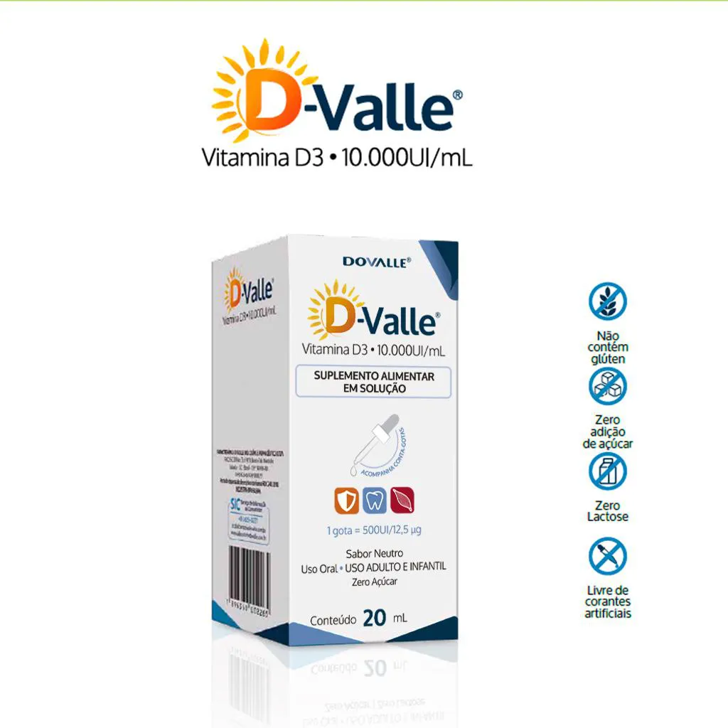 D Valle Gotas 20ml