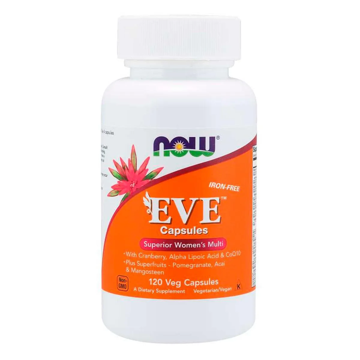 Eve Multivitamínico Feminino (120 Vcaps) Now Foods