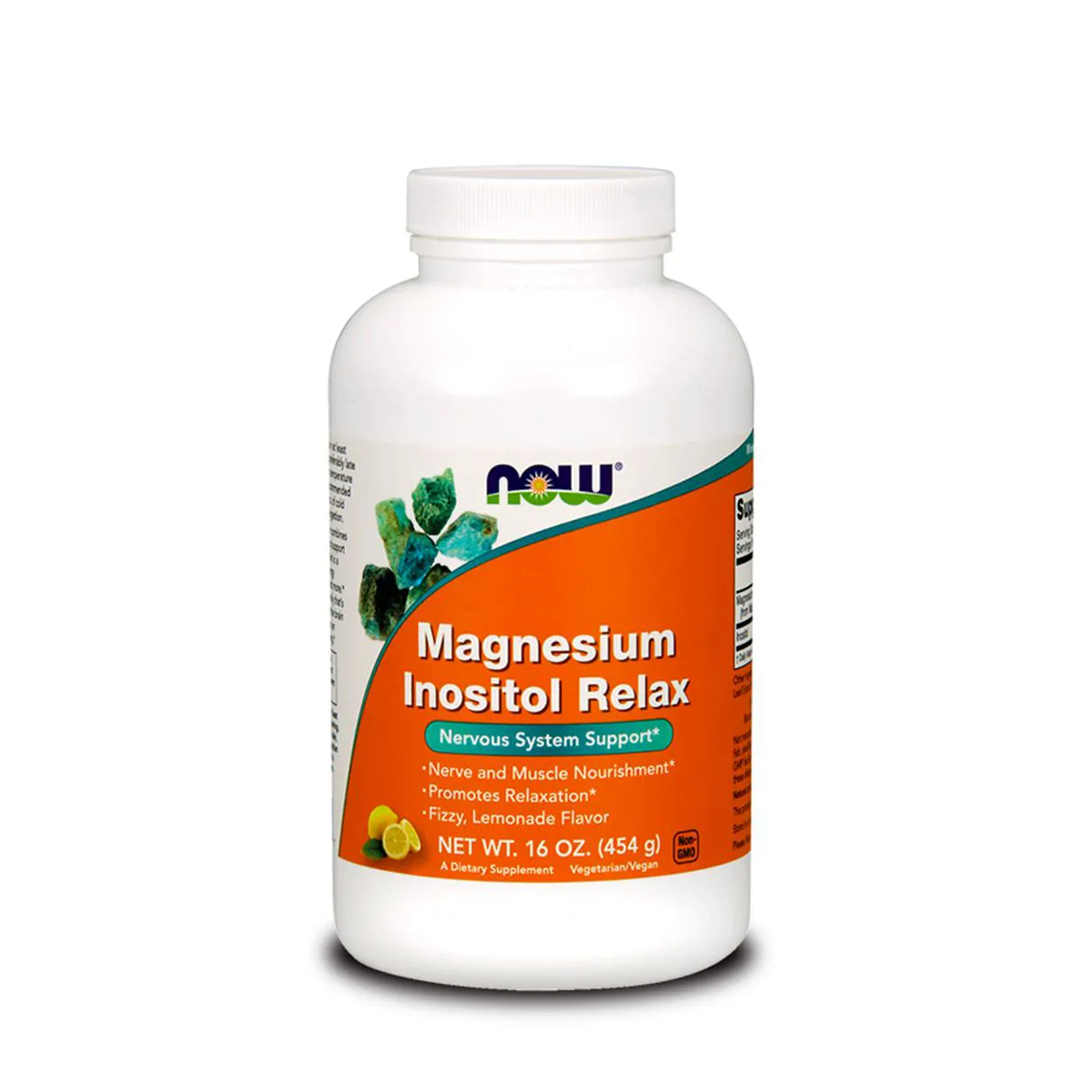 Magnesium Magnésio Inositol Relax (454g) Now Foods