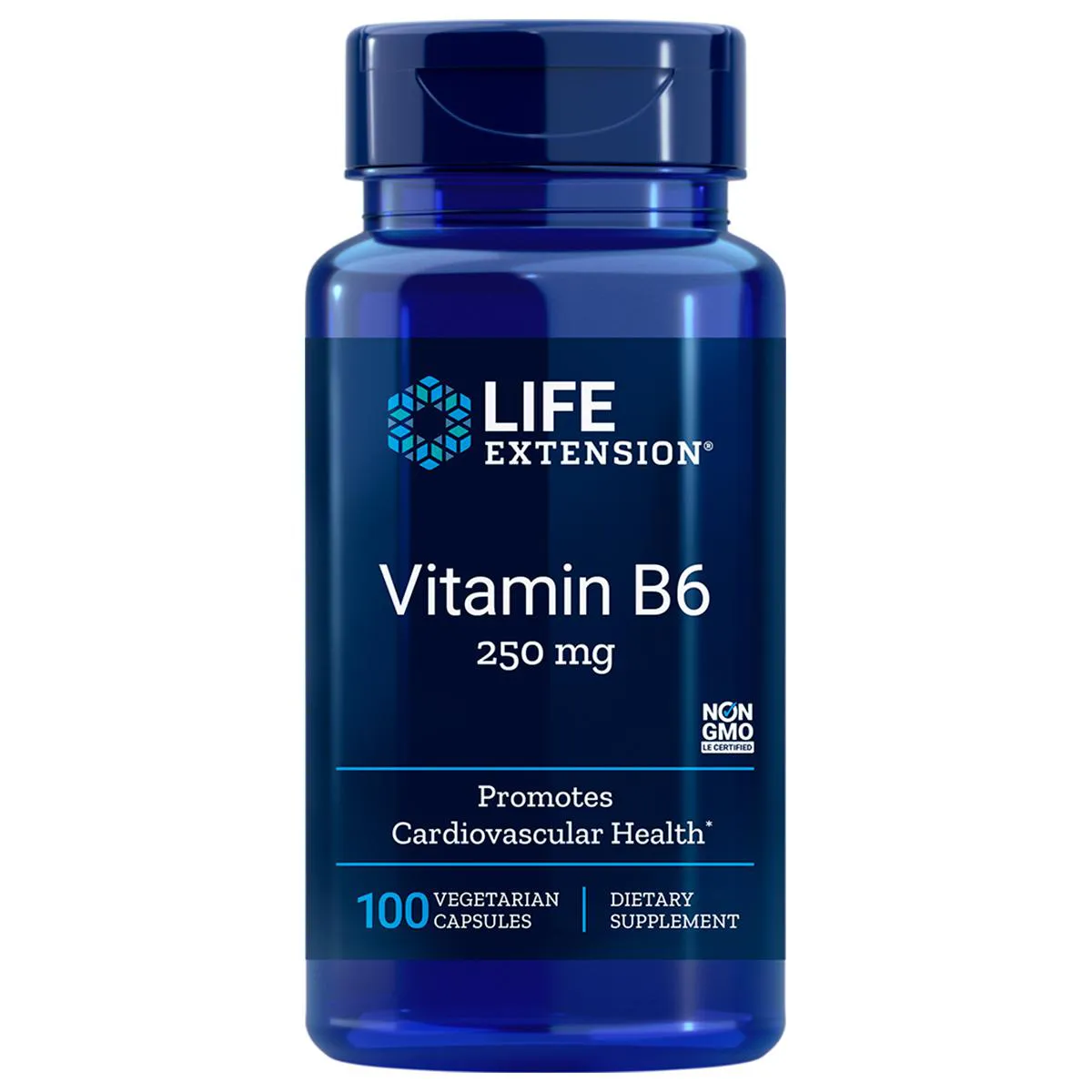 Vitamina B6 250mg (100 Caps) Life Extension