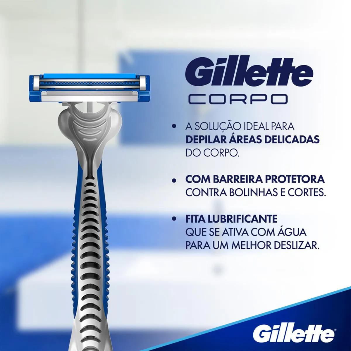 Aparelho para Depilação Gillette Corpo Descartável Leve 4 Pague 3